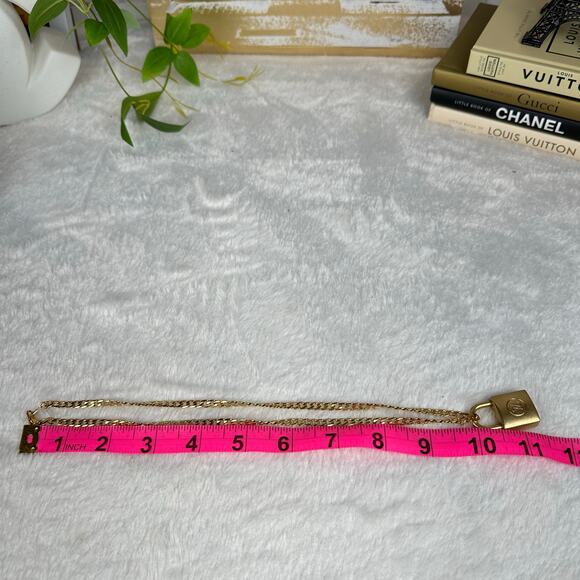 Louis Vuitton Vintage Lock #208 Pendant on chains for Necklace Great gift! - Picture 5 of 6